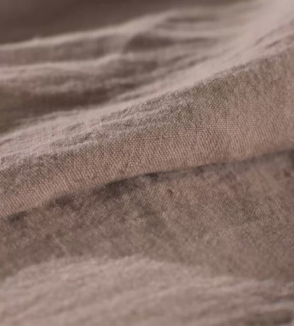 Almond 100% Linen Bed Linen