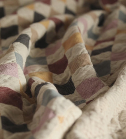 Harley 100% Organic Cotton Quilted Throw