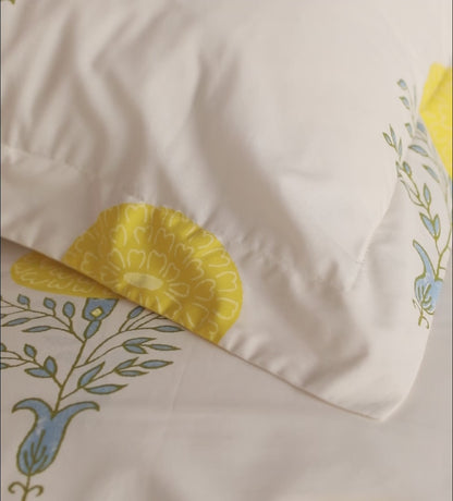 Molly Mahon Marigold 100% Cotton Duvet Cover
