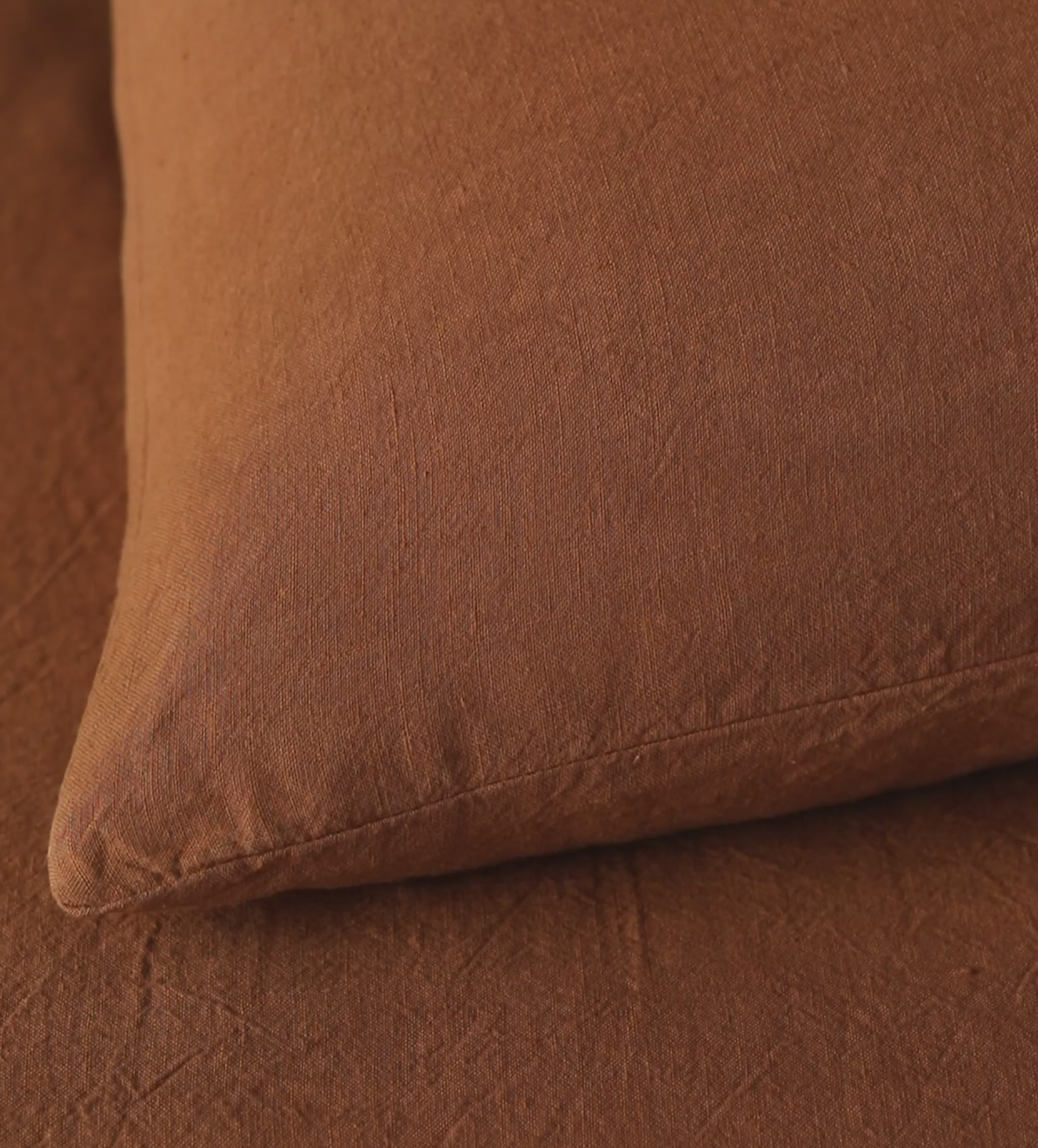 Amber 100% Linen Pillowcase
