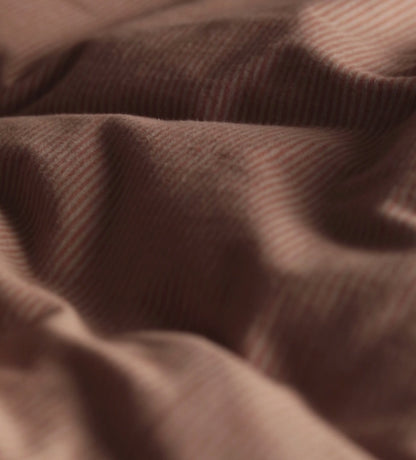 Albie Stripe Brushed 100% Organic Cotton Duvet Cover
