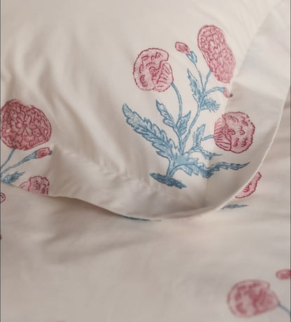 Molly Mahon Poppy 100% Cotton Duvet Cover