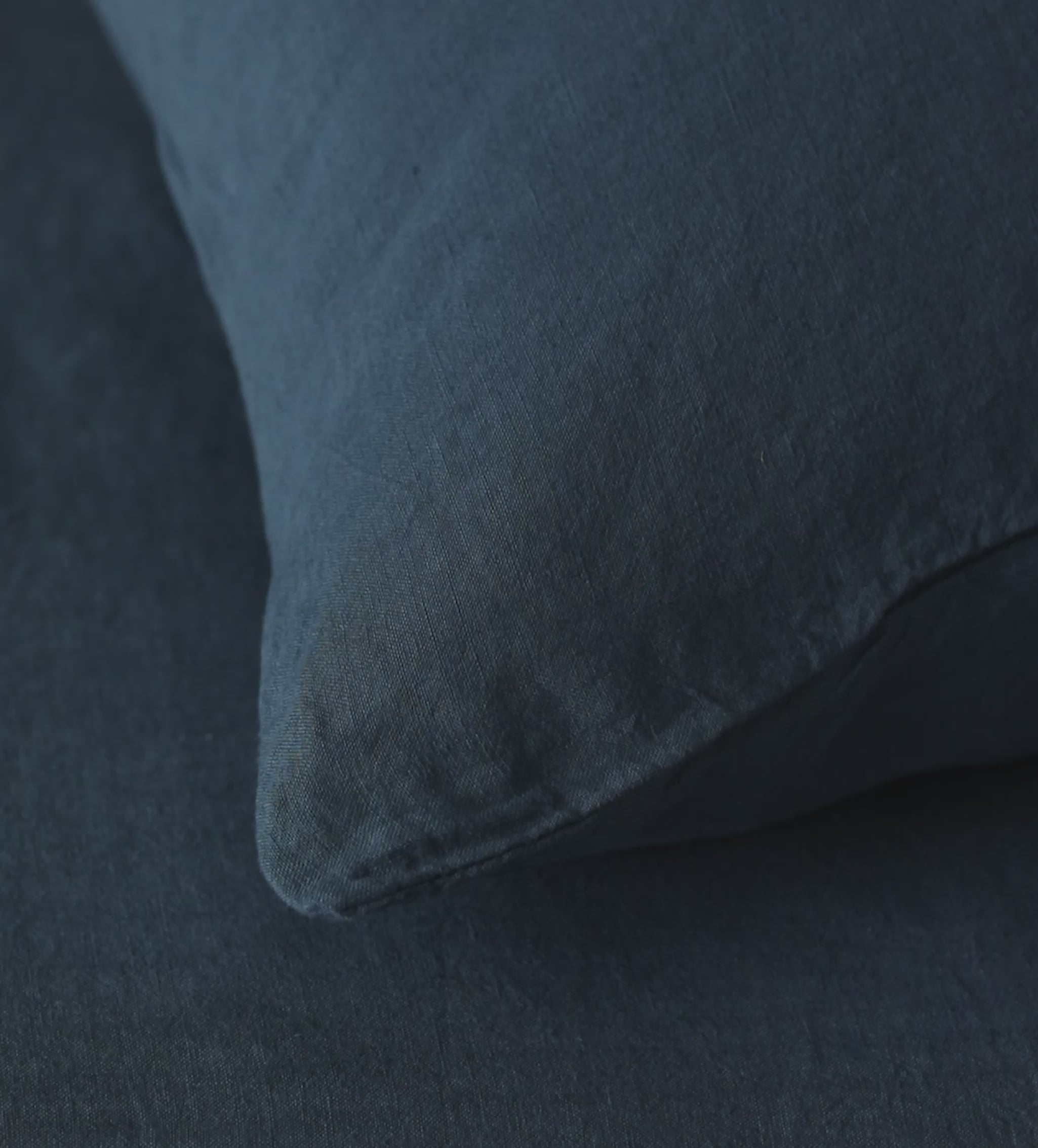 Peacock 100% Linen Duvet Cover