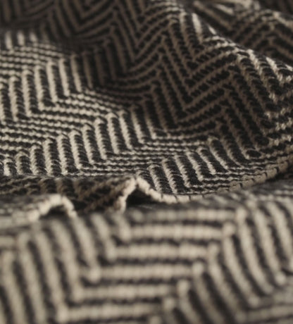 Hudson Herringbone 100% Lambswool Throw