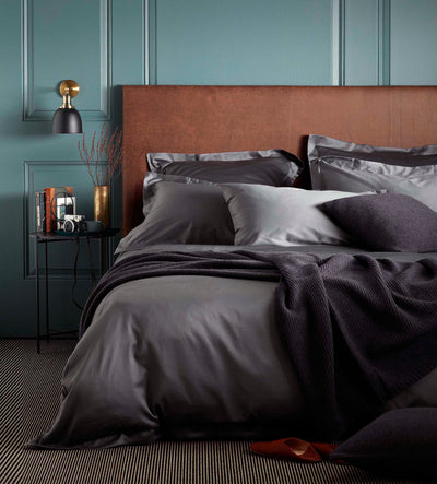 600 Thread Count Luxury Charcoal Grey Bedding