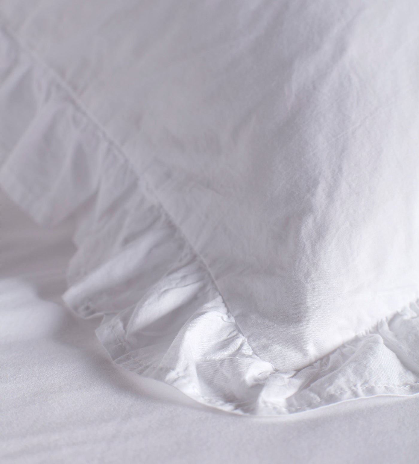 White Amelia 100% Cotton Oxford Pillowcase