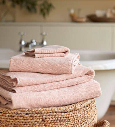 Blush Pink Cotton Towels