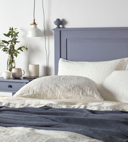 Cream 100% Linen Pillowcases