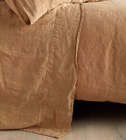 CUMIN 100 LINEN FLAT SHEET