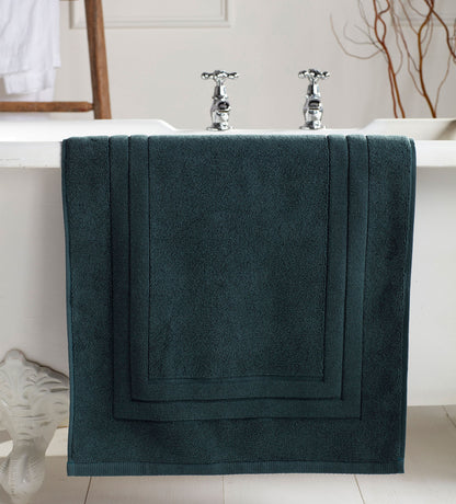 Darkest Spruce Luxury Organic 100% Cotton Towels