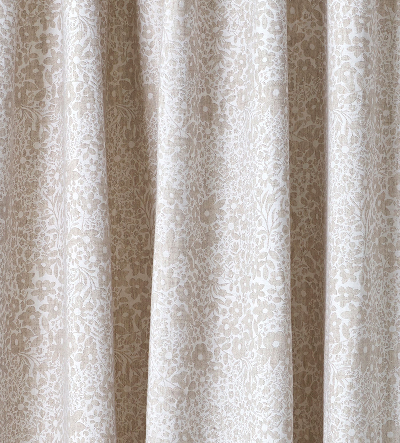 Natural Dulcie Cotton Linen Curtains (Pair)