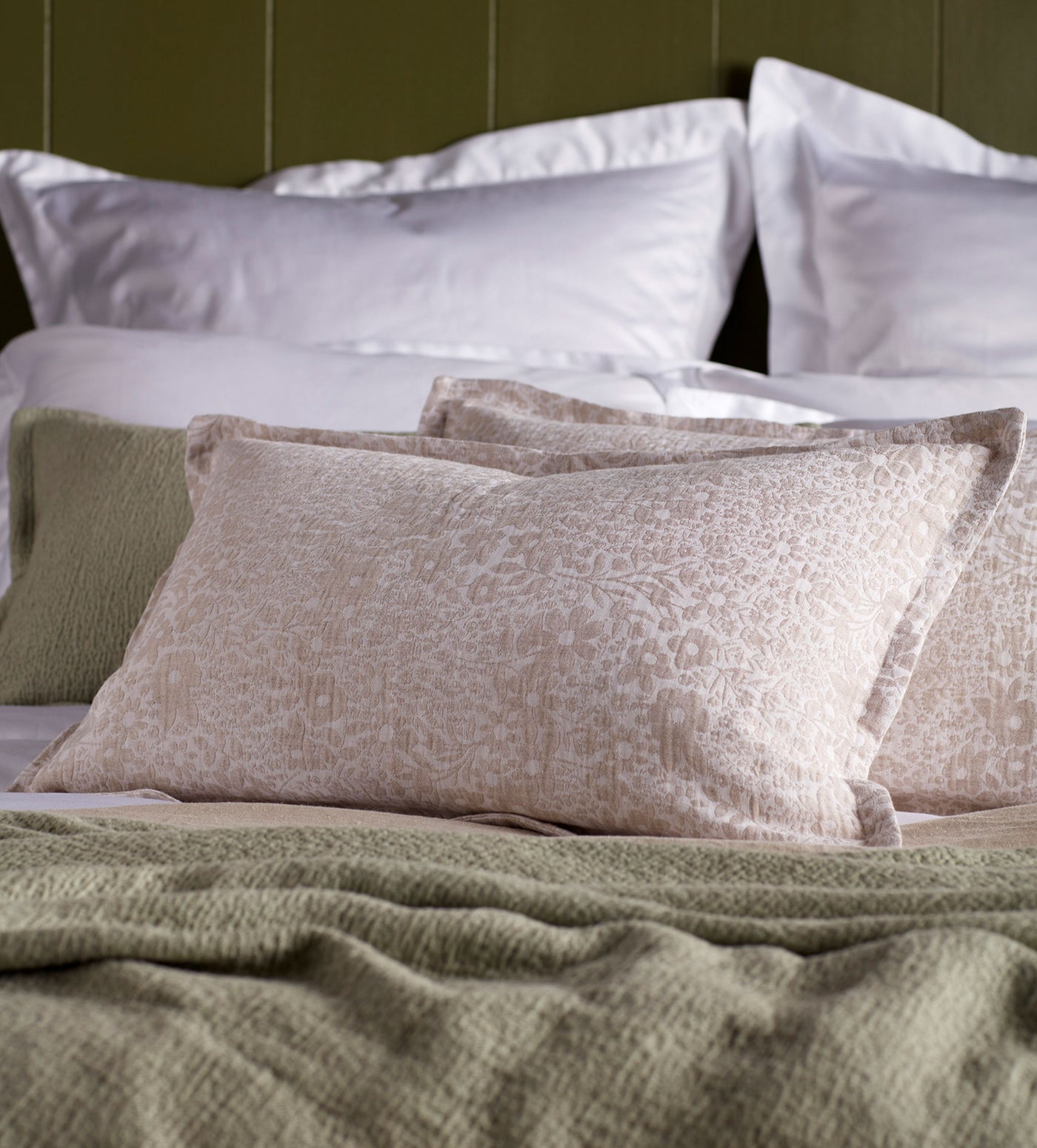 Natural Dulcie Cotton Linen Cushion Cover
