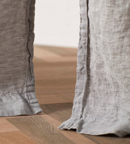 FLINT GREY MARL CURTAIN CORNER