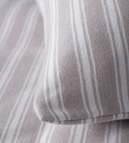 Grey Fred Brushed 100% Cotton Housewife Pillowcase