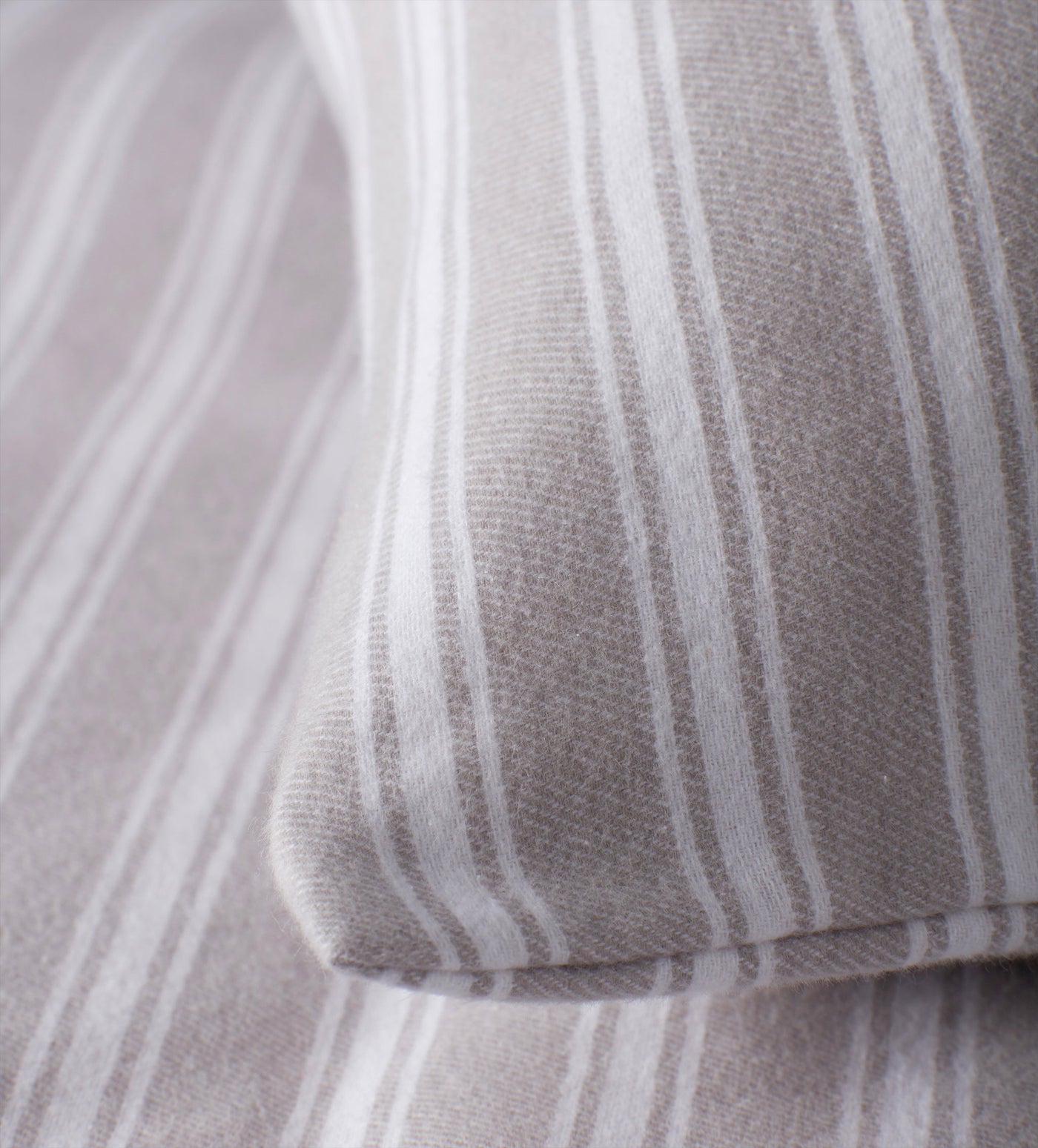 Grey Fred Brushed 100% Cotton Housewife Pillowcase