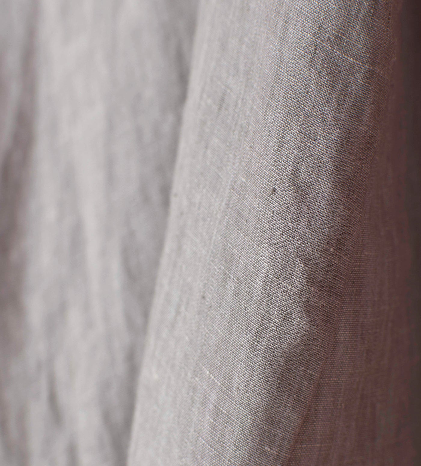 Flint Grey 100 Linen Fabric
