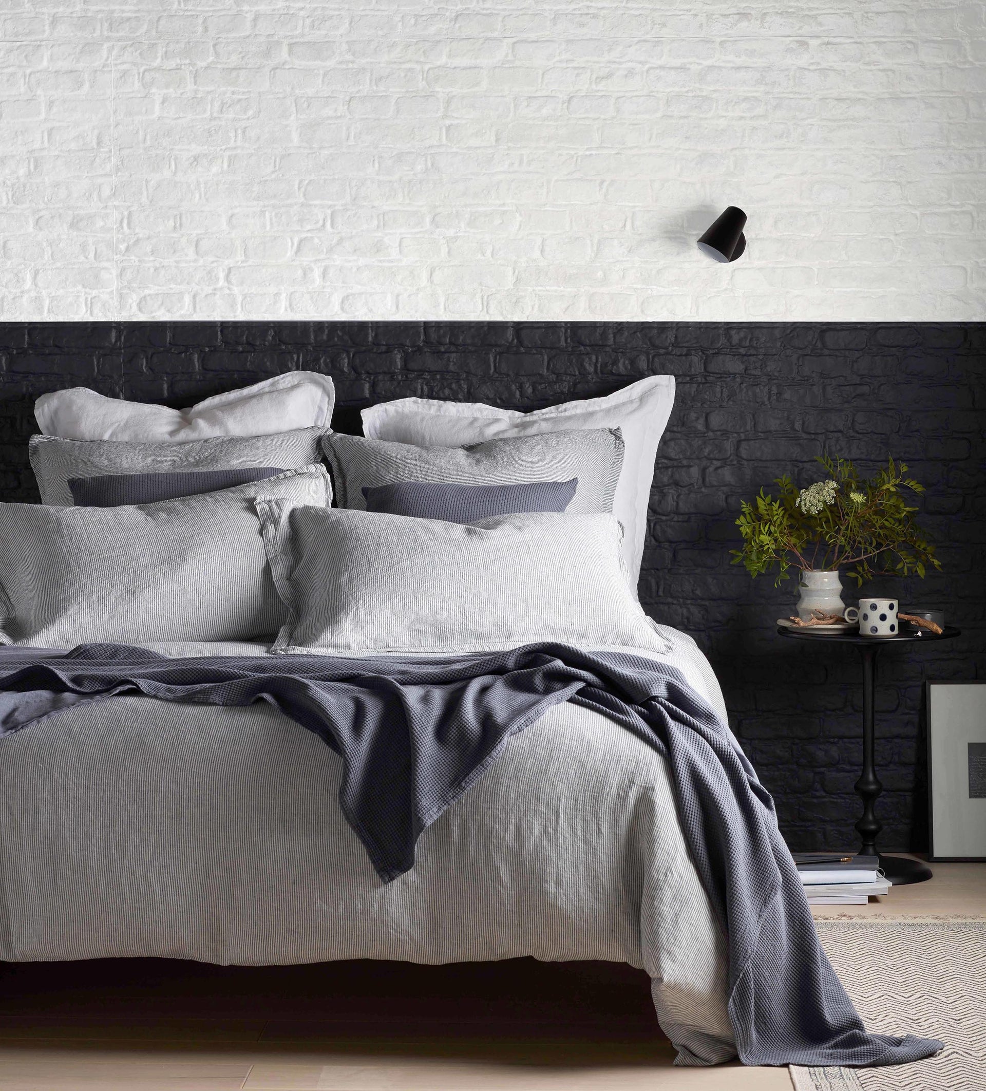 French Sid Stripe 100% Bed