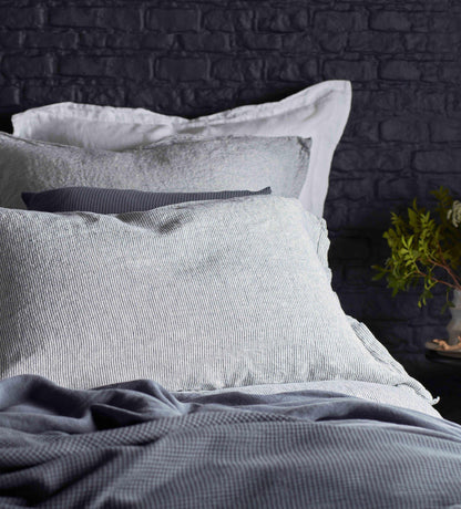 LINEN SID STRIPE BED LINEN PILLOWCASES