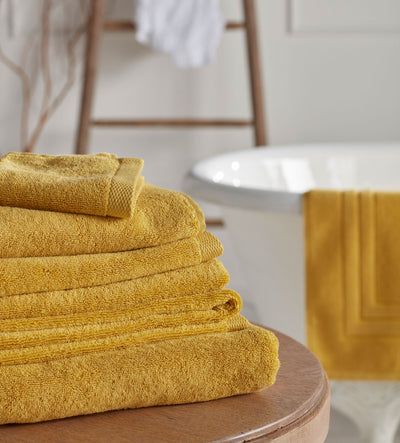 Mustard Yellow Luxury 100% Cotton Towels