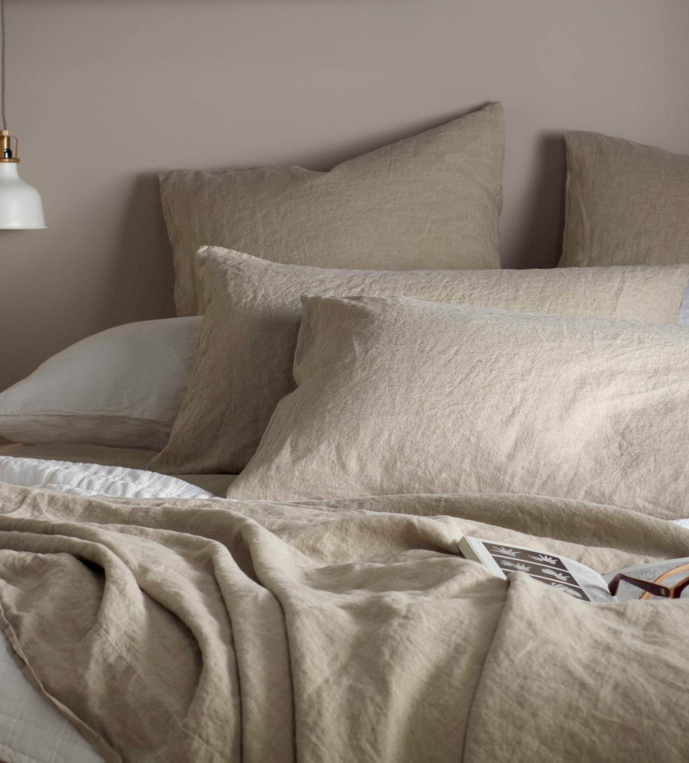 Natural 100% Linen Pillowcases