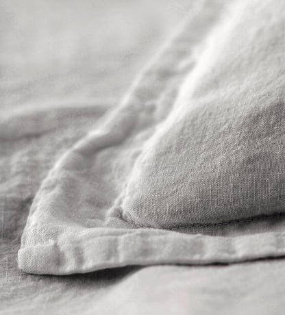 PEBBLE GREY LINEN OXFORD CORNER NEW
