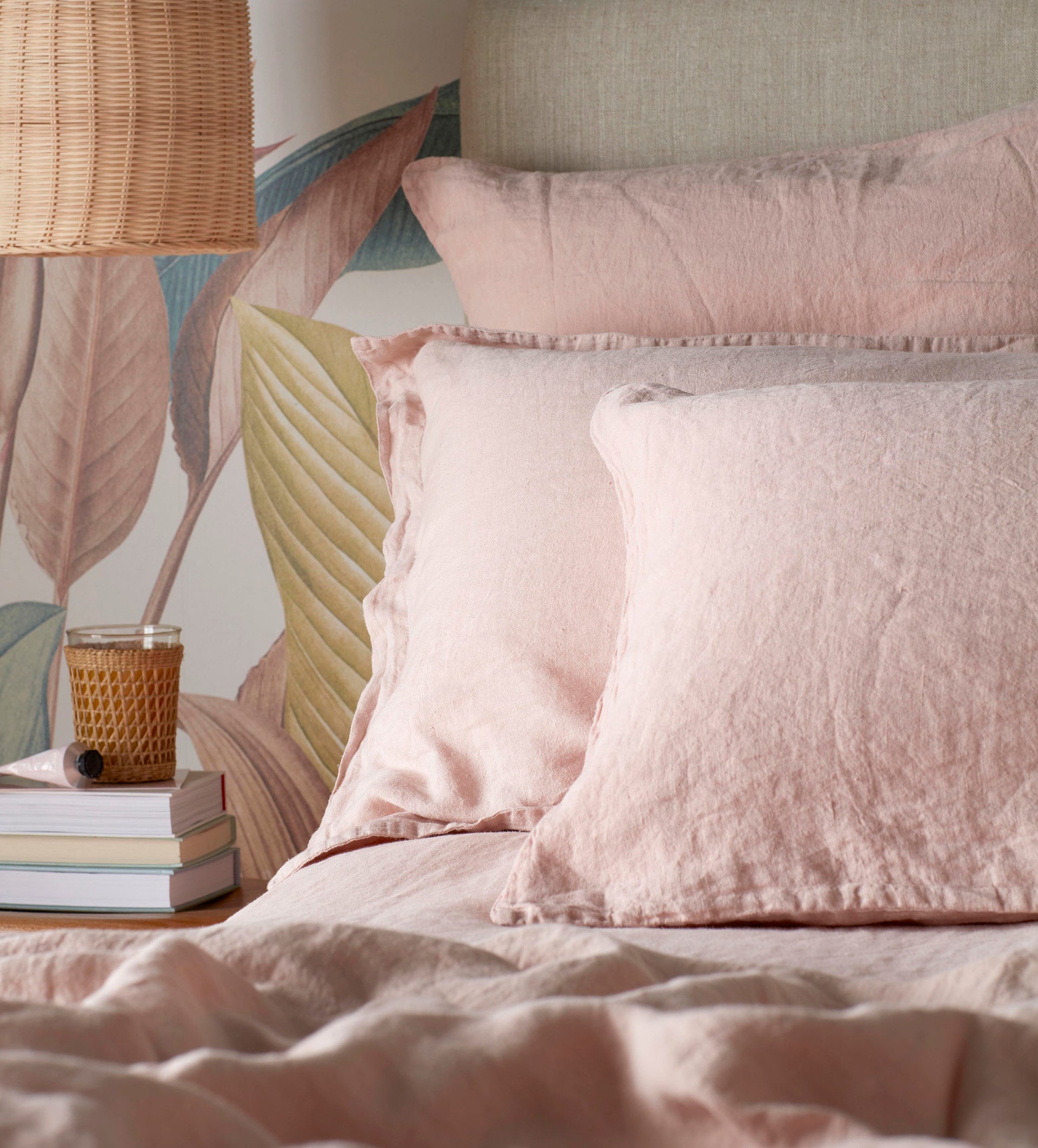 Blush Pink 100% Housewife Pillowcase