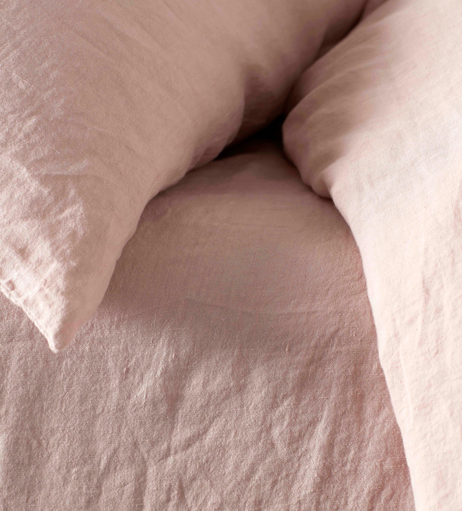 Blush Pink 100% Fitted Sheet
