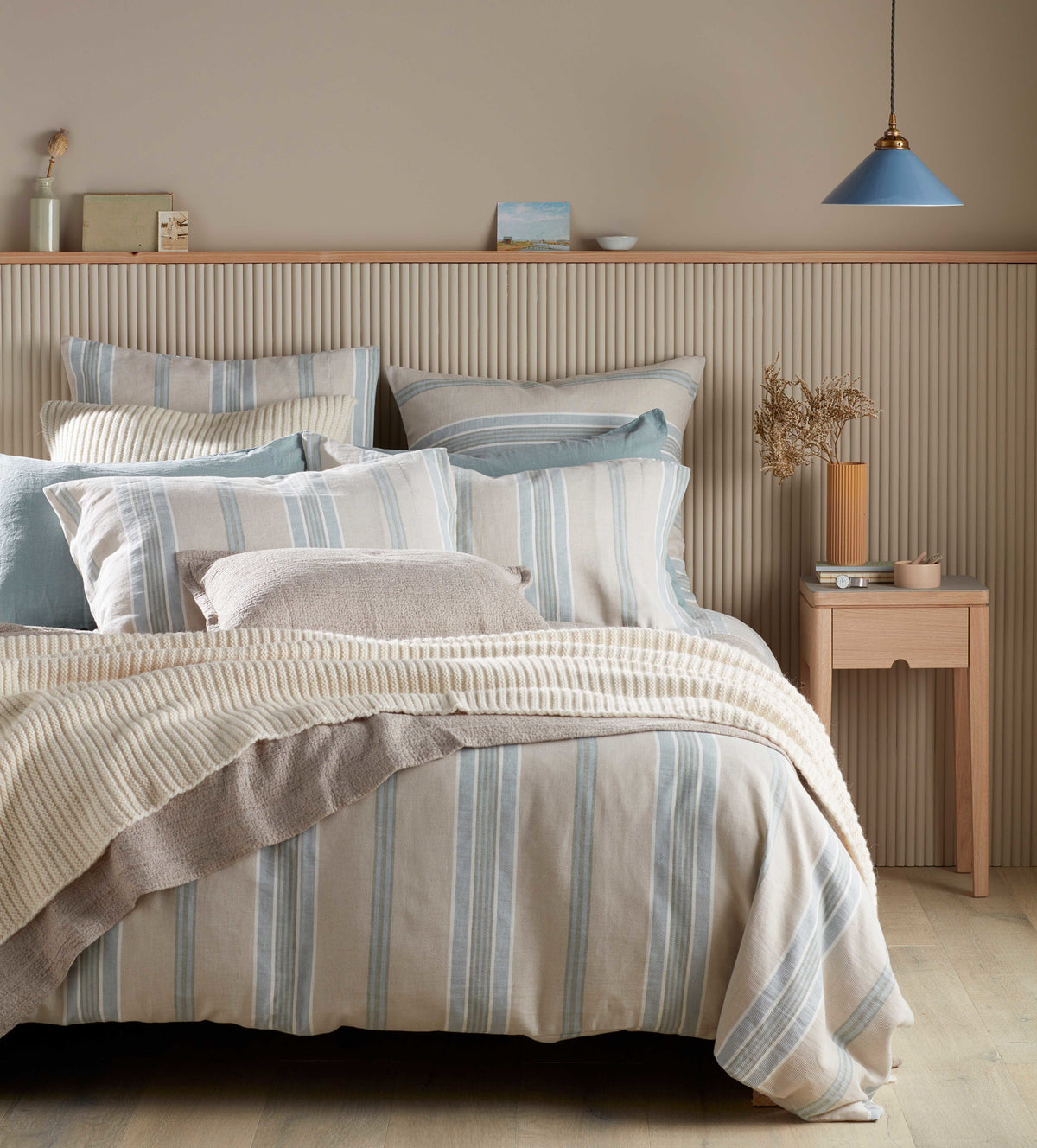 SELSEY STRIPE BED LINEN MAIN