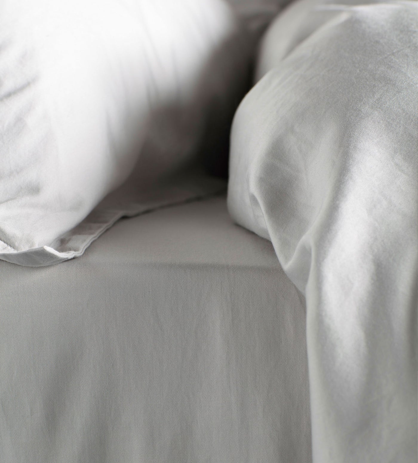 Grey Super Soft 100% Cotton Bed Linen