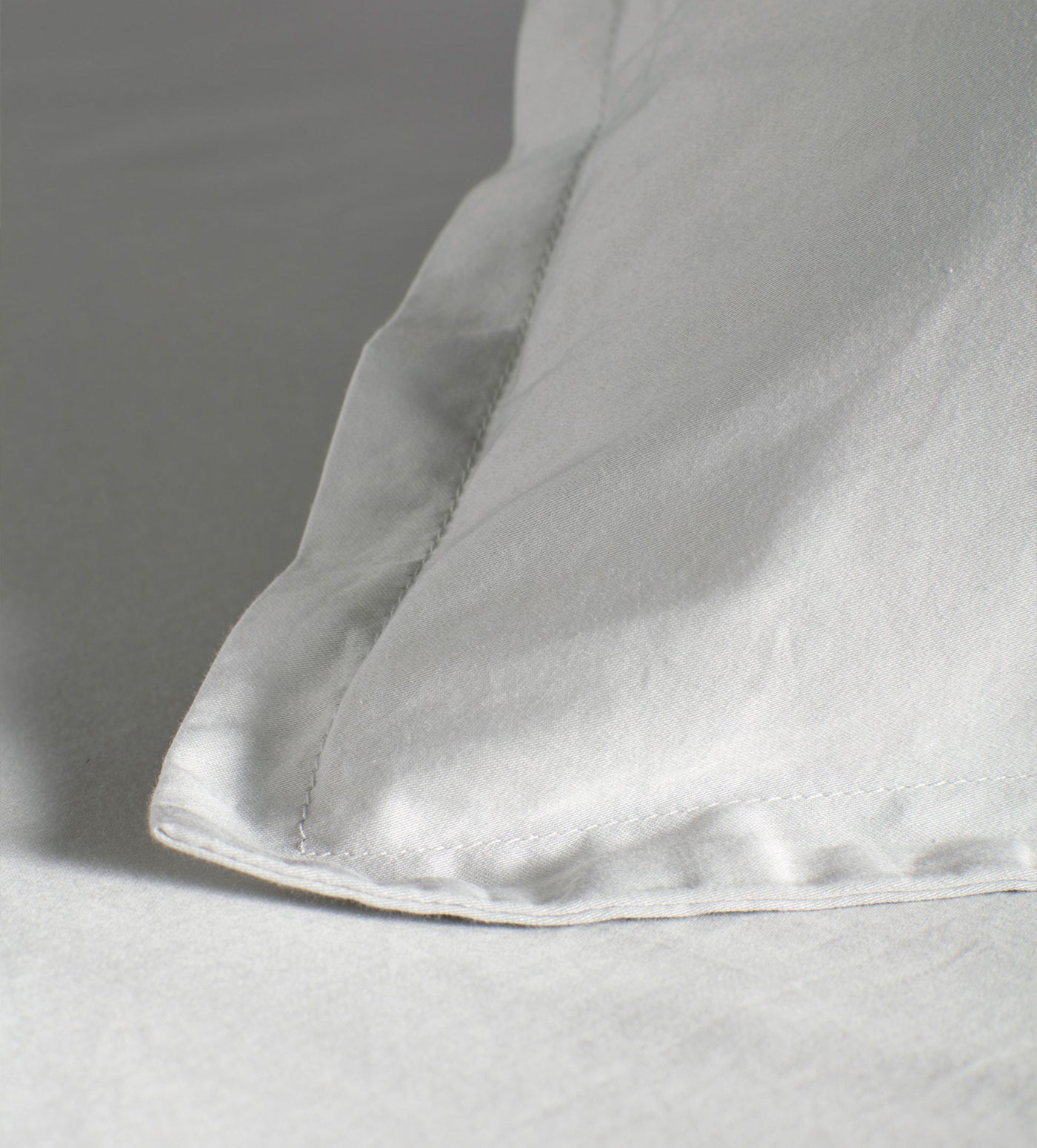 Grey Super Soft 100% Cotton Duvet Cover