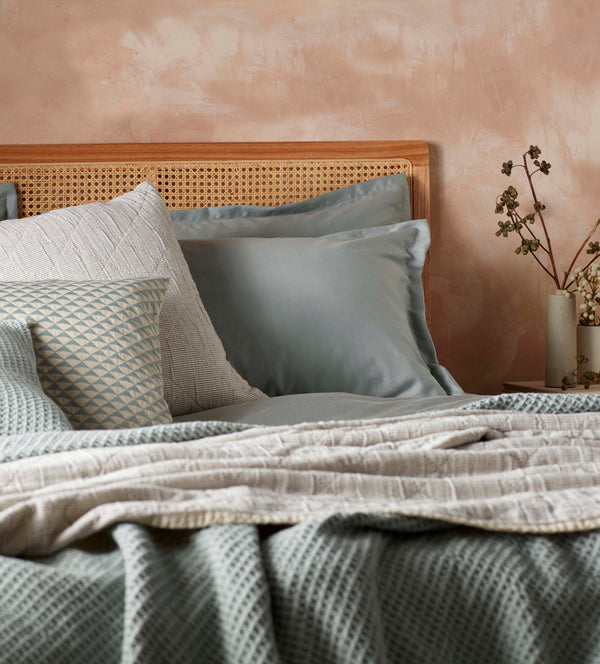 Super Soft Sateen Sage Pillowcases
