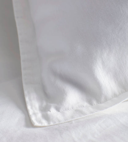 SUPER SOFT SATEEN WHITE CORNER