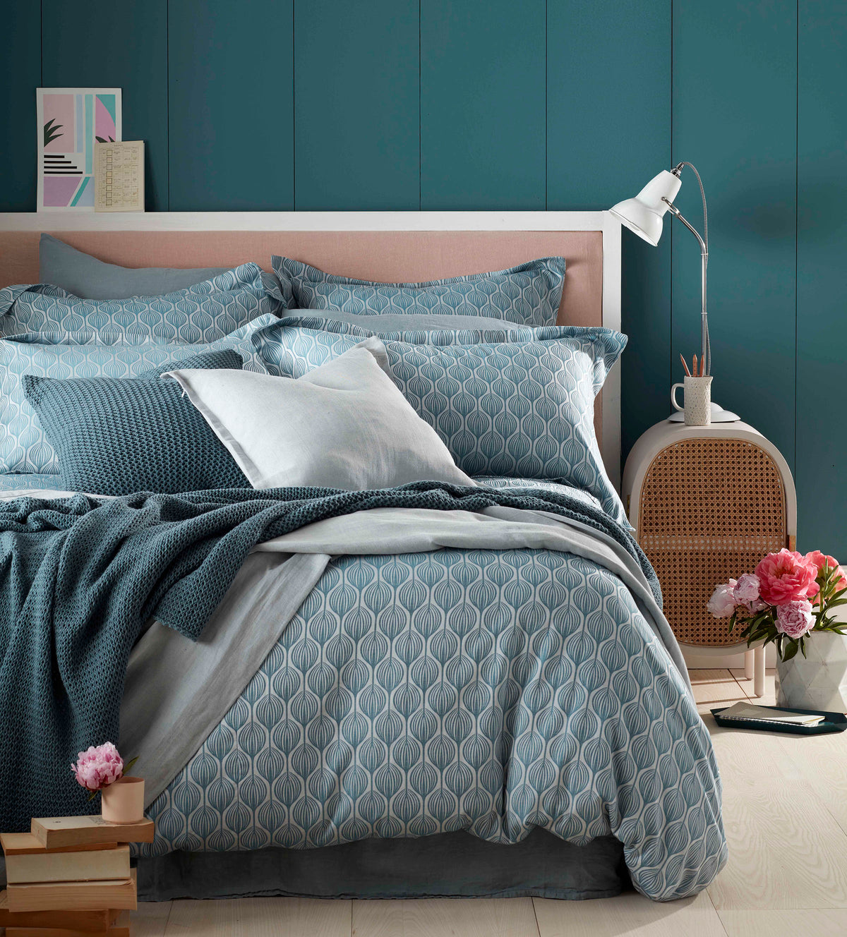 Teasels 100% Cotton Duvet Cover