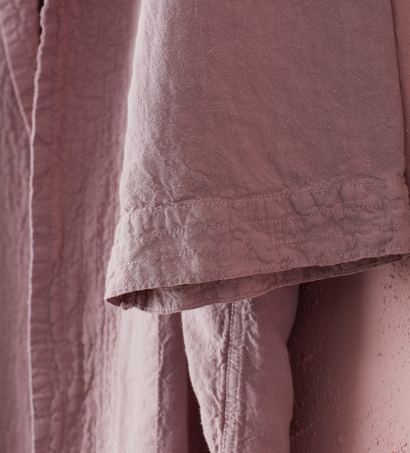 Vintage Rose Layla 100% Linen Robe | Secret Linen Store