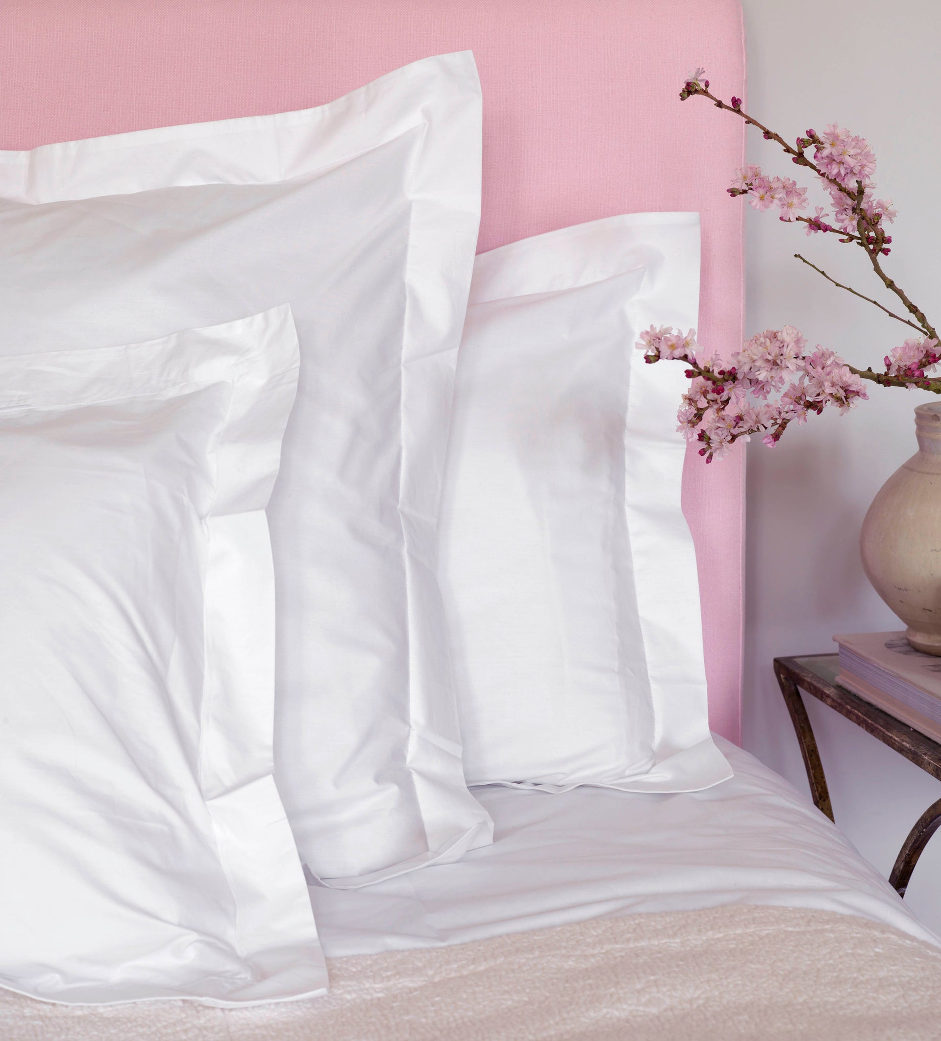 100% Cotton Percale 200 Thread Count Oxford Pillowcase