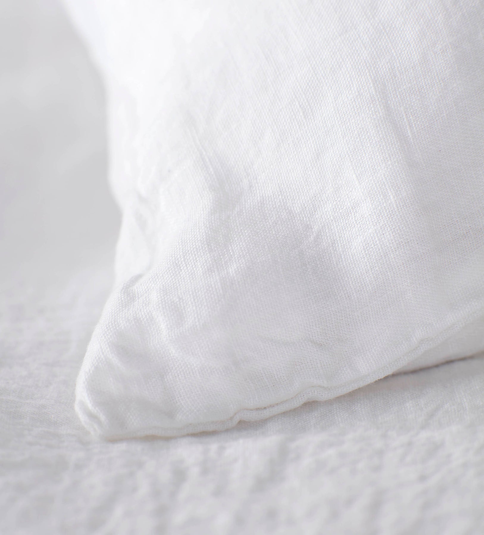 Linen Store White 100% Linen Bedding | Secret Linen Store