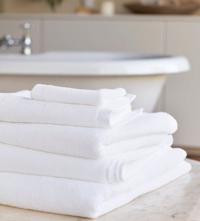 White Luxury Cotton Towels
