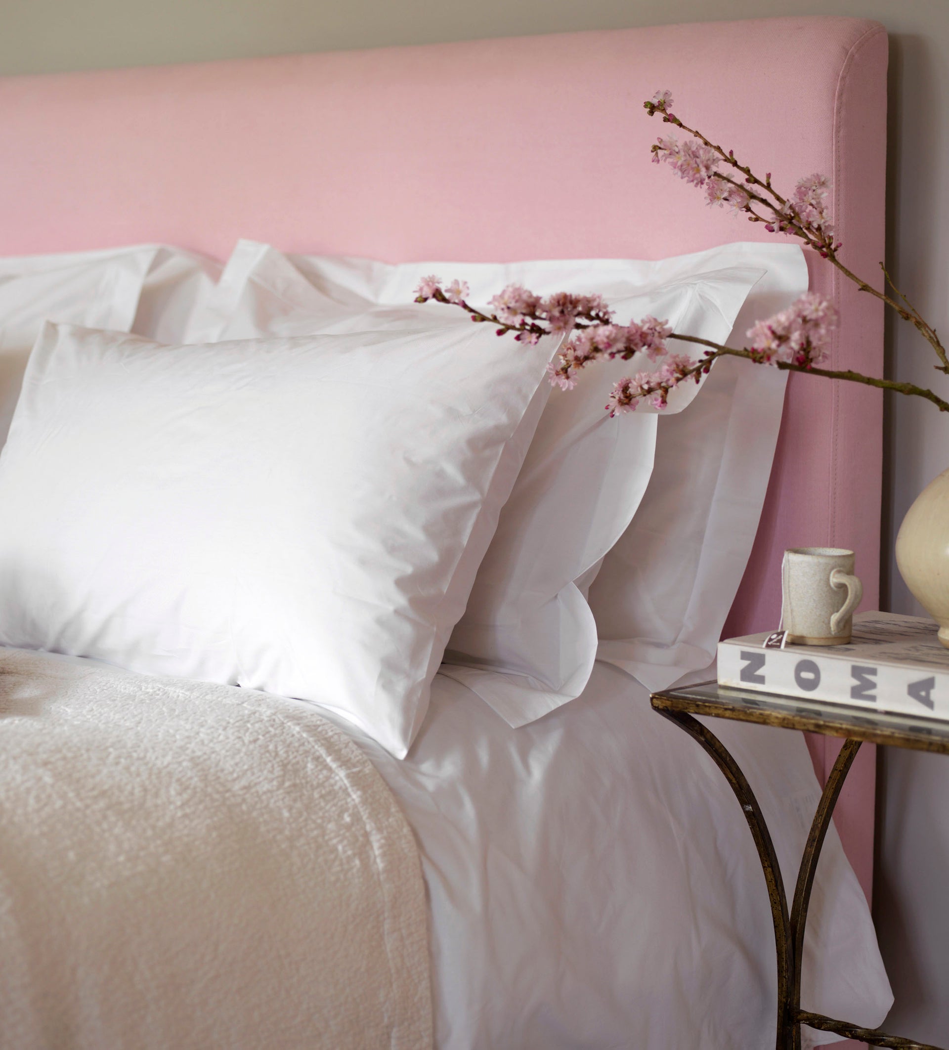 100% Cotton Percale 200 Thread Count Housewife Pillowcase